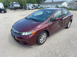 2012 Honda Civic EX - Exterior Front Left Corner Image